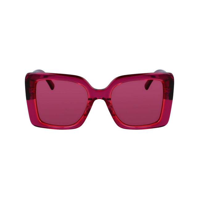 Karl Lagerfeld Red Acetate Sunglasses