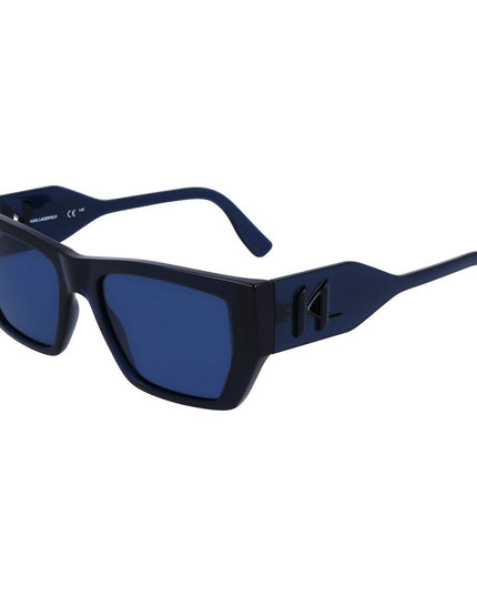 Karl Lagerfeld Blue Injected Sunglasses