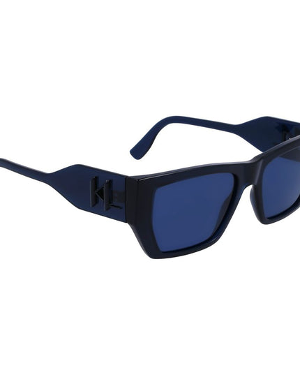 Karl Lagerfeld Blue Injected Sunglasses