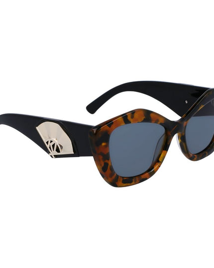 Karl Lagerfeld Brown Acetate Sunglasses