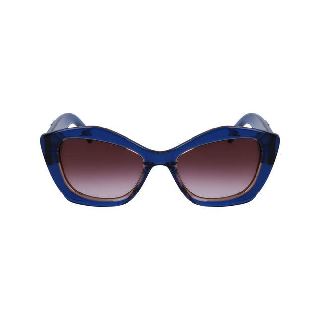 Karl Lagerfeld Blue Acetate Sunglasses