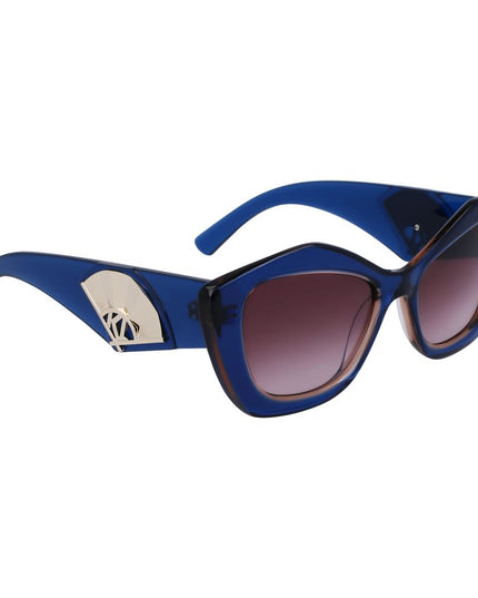 Karl Lagerfeld Blue Acetate Sunglasses