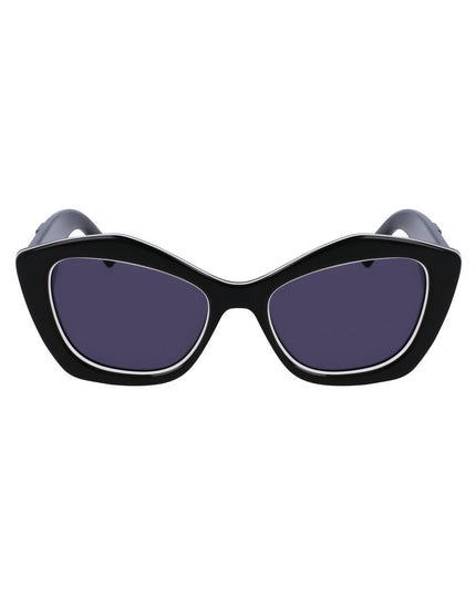 Karl Lagerfeld Black Acetate Sunglasses