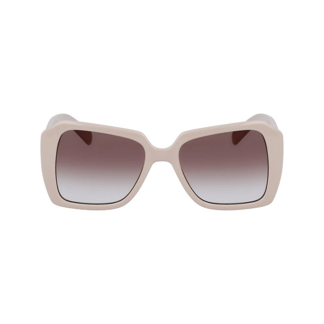 Karl Lagerfeld White Injected Sunglasses