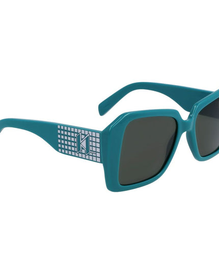 Karl Lagerfeld Green Injected Sunglasses