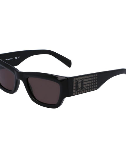 Karl Lagerfeld Black Injected Sunglasses