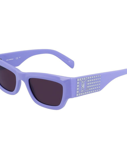 Karl Lagerfeld Purple Injected Sunglasses