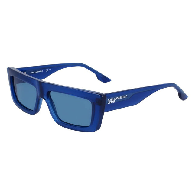 Karl Lagerfeld Blue Injected Sunglasses