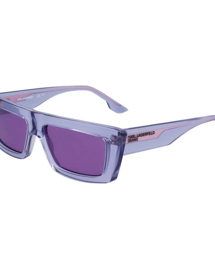 Karl Lagerfeld Purple Injected Sunglasses