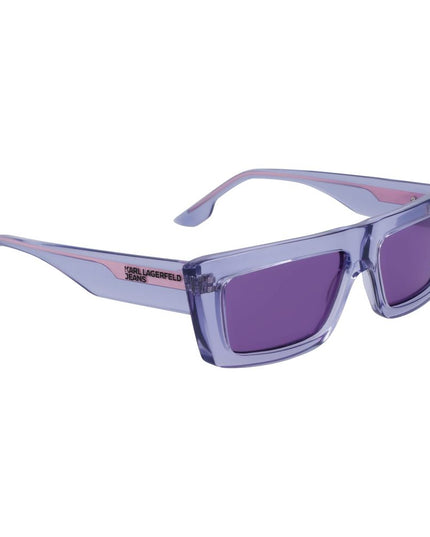 Karl Lagerfeld Purple Injected Sunglasses