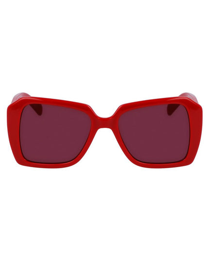 Karl Lagerfeld Red Injected Sunglasses