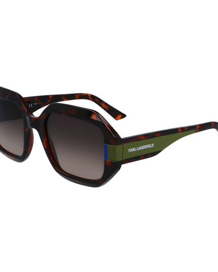 Karl Lagerfeld Brown Injected Sunglasses