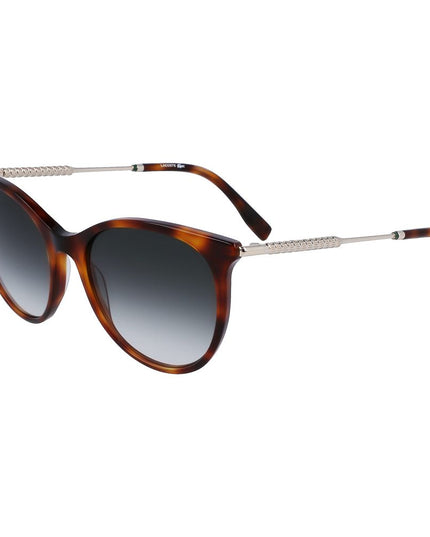 Lacoste Brown Acetate Sunglasses