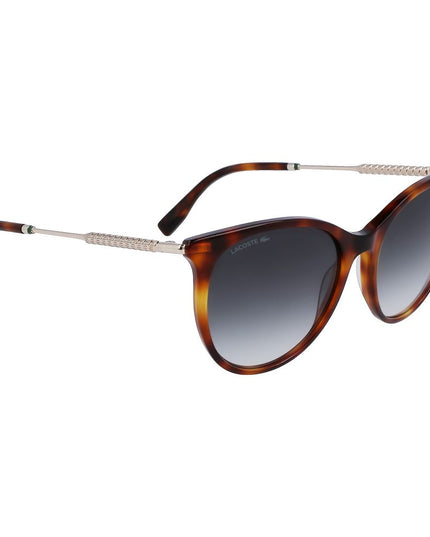 Lacoste Brown Acetate Sunglasses