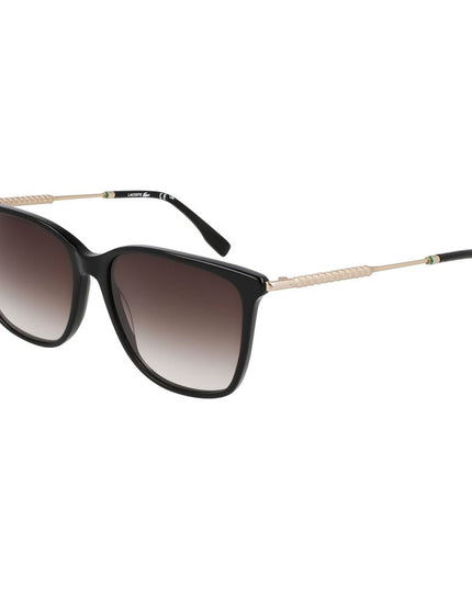 Lacoste Black Acetate Sunglasses