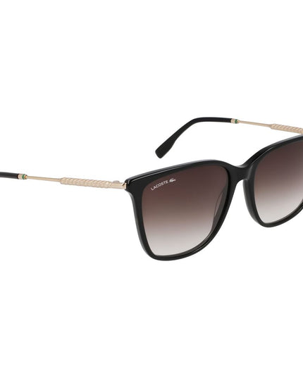Lacoste Black Acetate Sunglasses