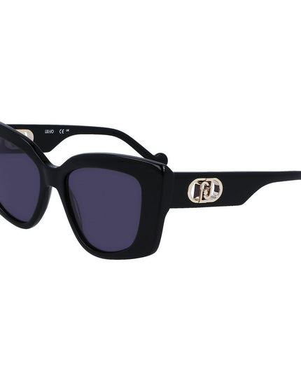 Liu Jo Black Acetate Sunglasses