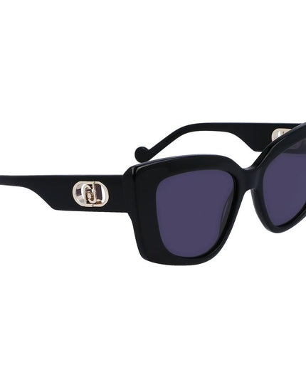 Liu Jo Black Acetate Sunglasses
