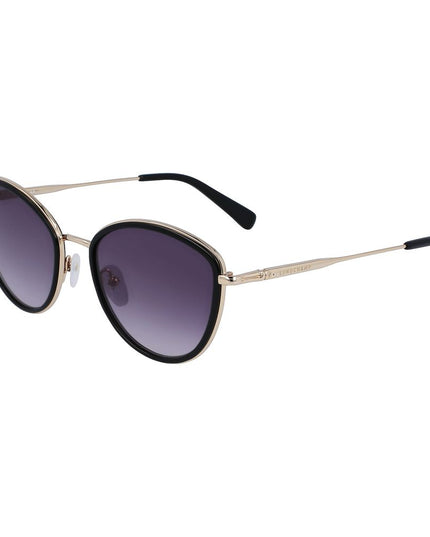 Longchamp Gold Metal Sunglasses