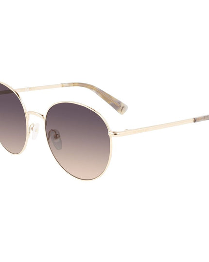 Longchamp Gold Metal Sunglasses