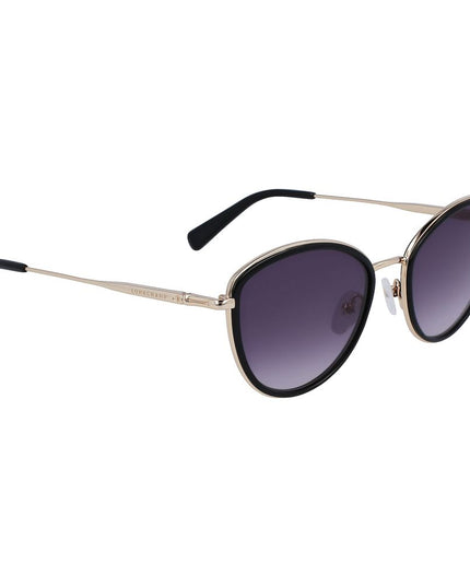 Longchamp Gold Metal Sunglasses
