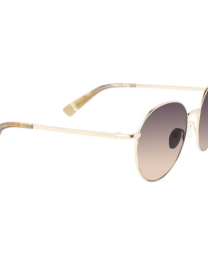Longchamp Gold Metal Sunglasses