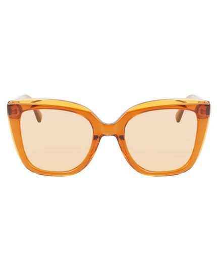 Longchamp Orange Acetate Sunglasses