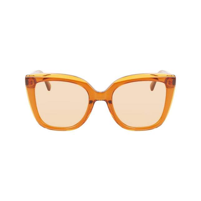 Longchamp Orange Acetate Sunglasses