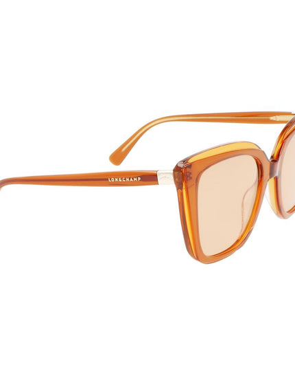 Longchamp Orange Acetate Sunglasses