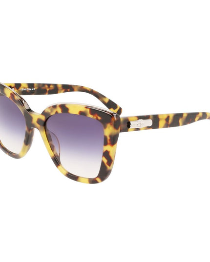 Longchamp Brown Acetate Sunglasses