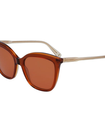 Longchamp Yellow Acetate Sunglasses