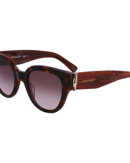 Longchamp Brown Acetate Sunglasses