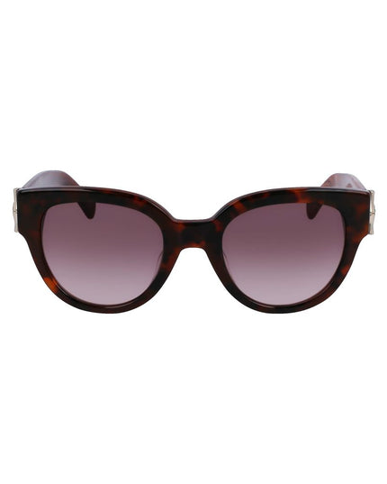 Longchamp Brown Acetate Sunglasses