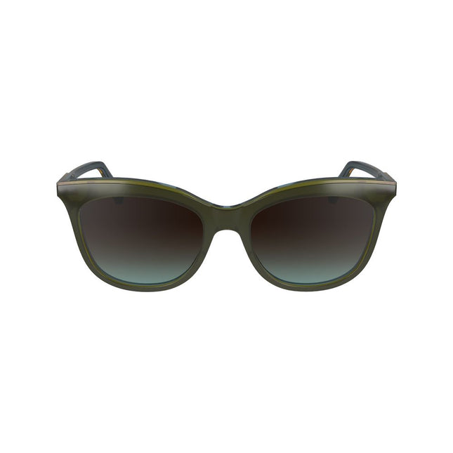 Longchamp Green Acetate Sunglasses