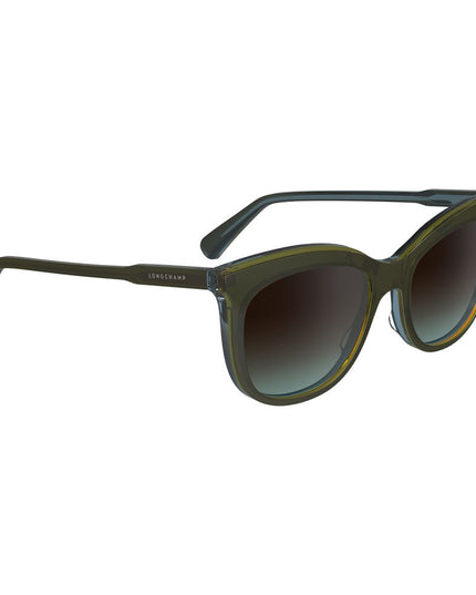 Longchamp Green Acetate Sunglasses