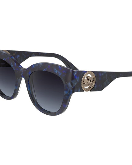 Longchamp Blue Acetate Sunglasses
