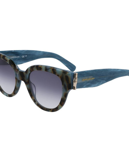 Longchamp Blue Acetate Sunglasses