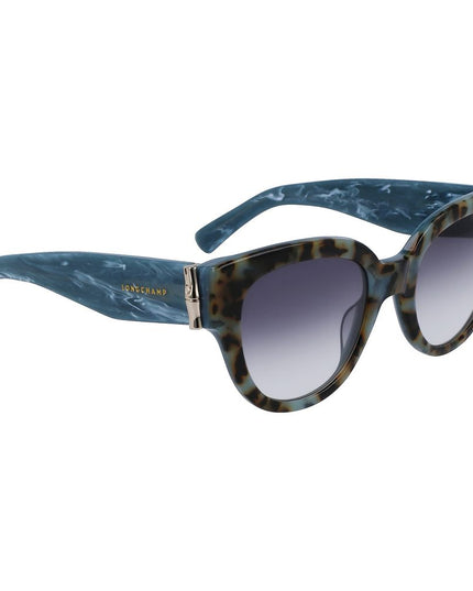 Longchamp Blue Acetate Sunglasses