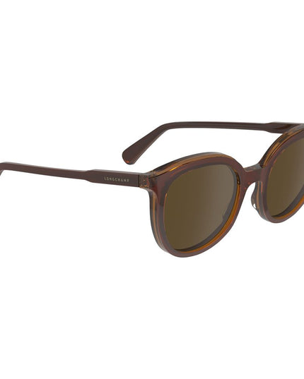 Longchamp Brown Acetate Sunglasses