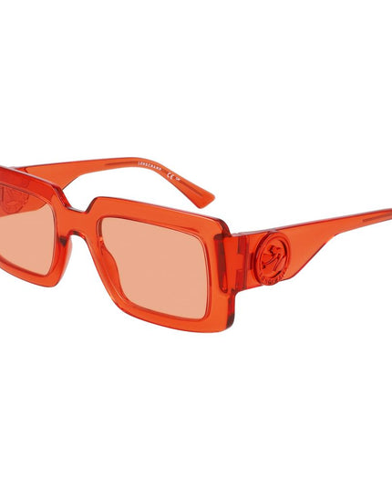 Longchamp Orange Injected Sunglasses
