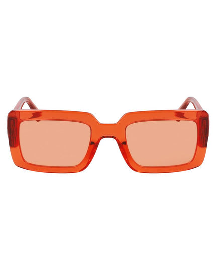 Longchamp Orange Injected Sunglasses