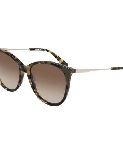 Longchamp Brown Acetate Sunglasses