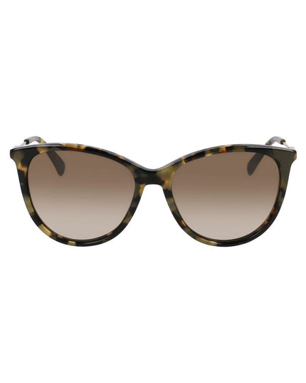 Longchamp Brown Acetate Sunglasses