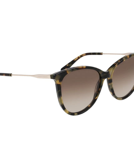 Longchamp Brown Acetate Sunglasses