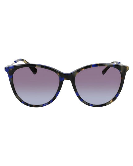 Longchamp Blue Acetate Sunglasses