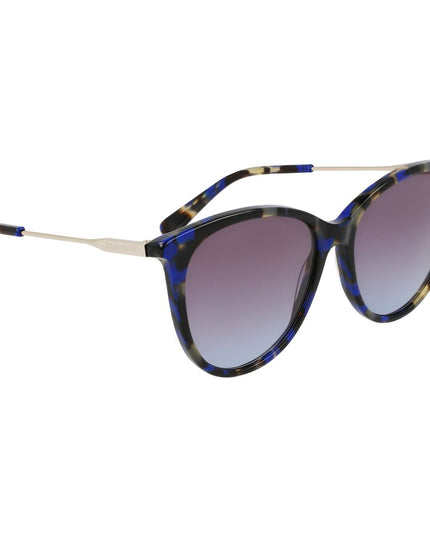 Longchamp Blue Acetate Sunglasses