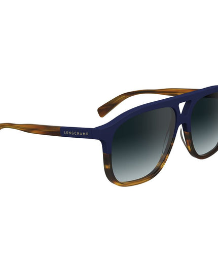 Longchamp Blue Acetate Sunglasses