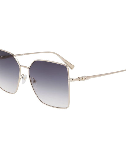 Longchamp Gold Metal Sunglasses
