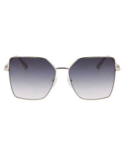 Longchamp Gold Metal Sunglasses