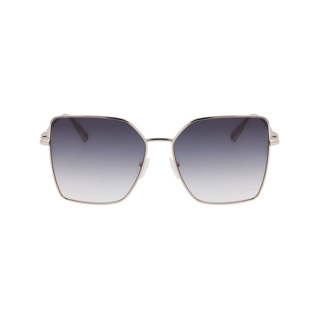 Longchamp Gold Metal Sunglasses